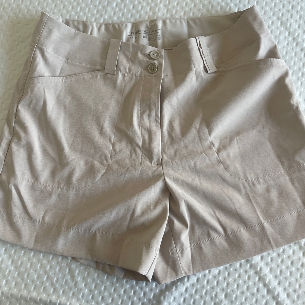 Nike Golf Women's Tan Shorts